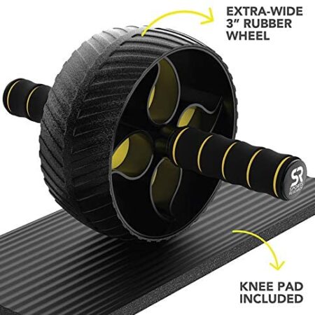 Ab Roller w/Knee Pad