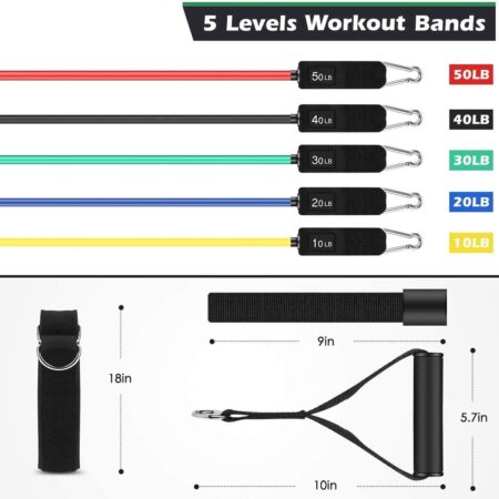Resistance Bands w/ Handles