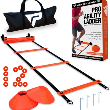 15" Agility Ladder w/ Cones