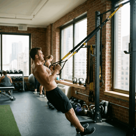 Suspension Straps & Bodyweight Full Body - Beginner