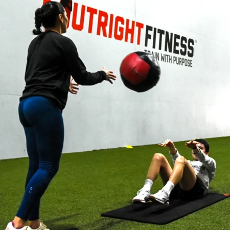 20min Athletic Conditioning w/ a Med Ball V5