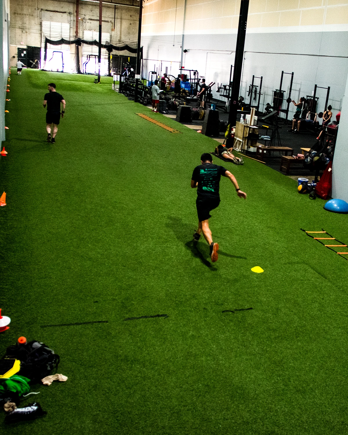 facility-moibile Athletic training facility.